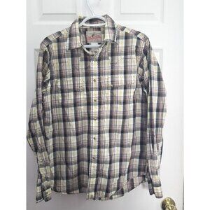 Vintage Wrangler "American Cowboys Choose" Pearl Snap Mens Med. Contrast Stitch